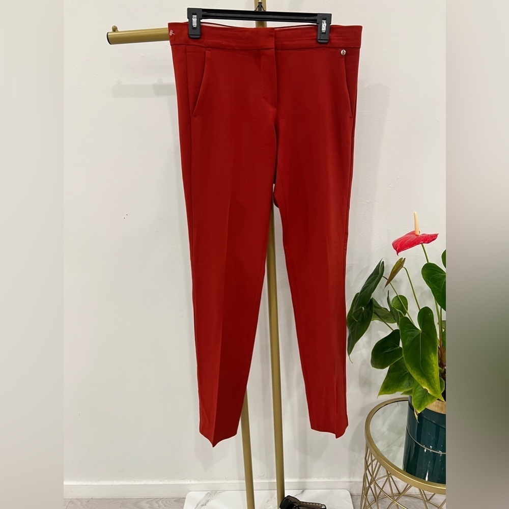MaxMara Red Cropped Pants - Picture 6 of 7